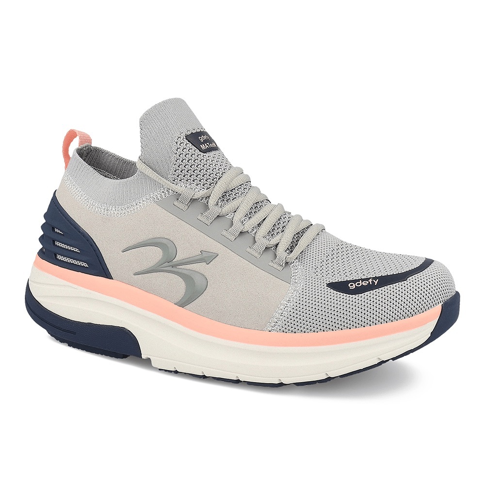Gdefy Women's Gray Mateem Shoes size 7